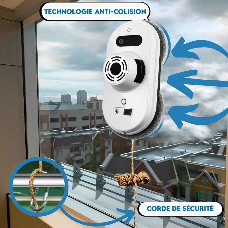 Robot Lave Vitres Professionnel Intelligent - Robot Vitres V2