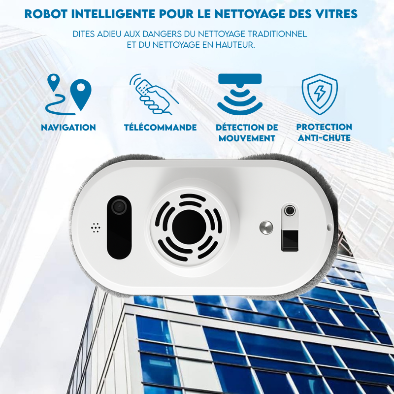 Robot Lave Vitres Professionnel Intelligent - Robot Vitres V2