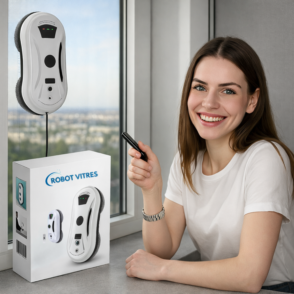 Robot Lave Vitres Professionnel Intelligents - Robot Vitres