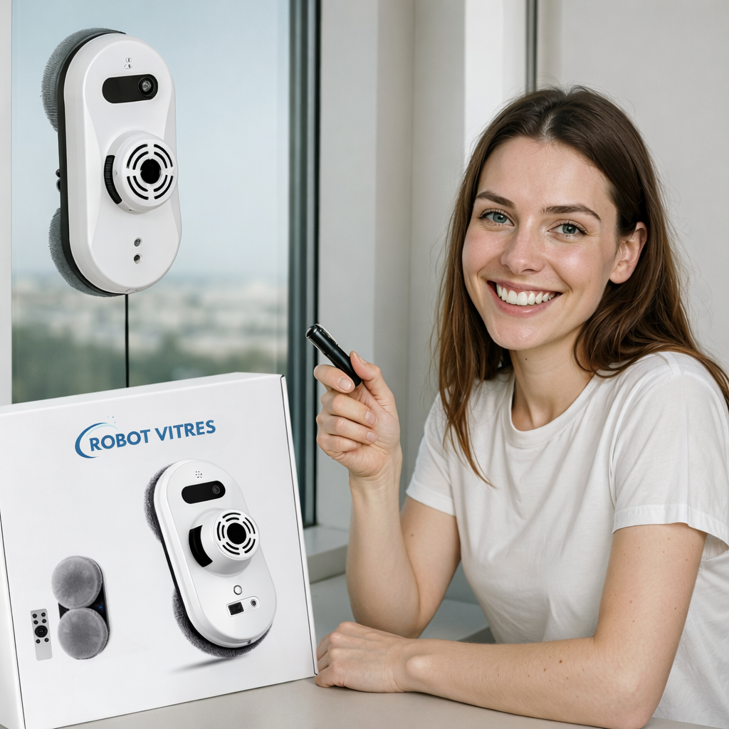 Robot Lave Vitres Professionnel Intelligent - Robot Vitres V2